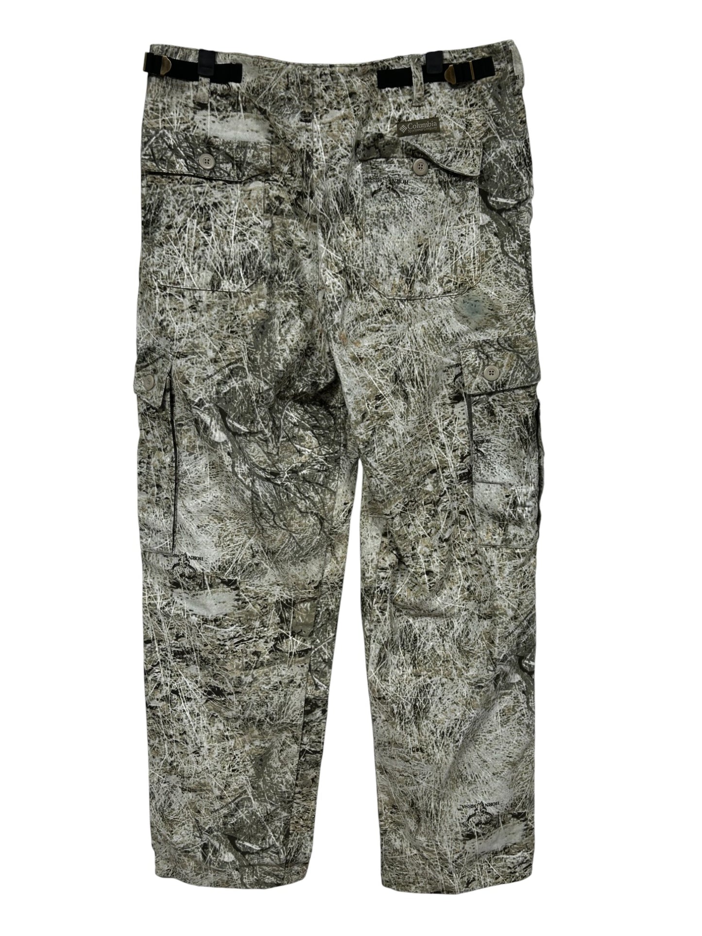 Vintage Columbia Camo Cargo Hunting Pants Size 32x30