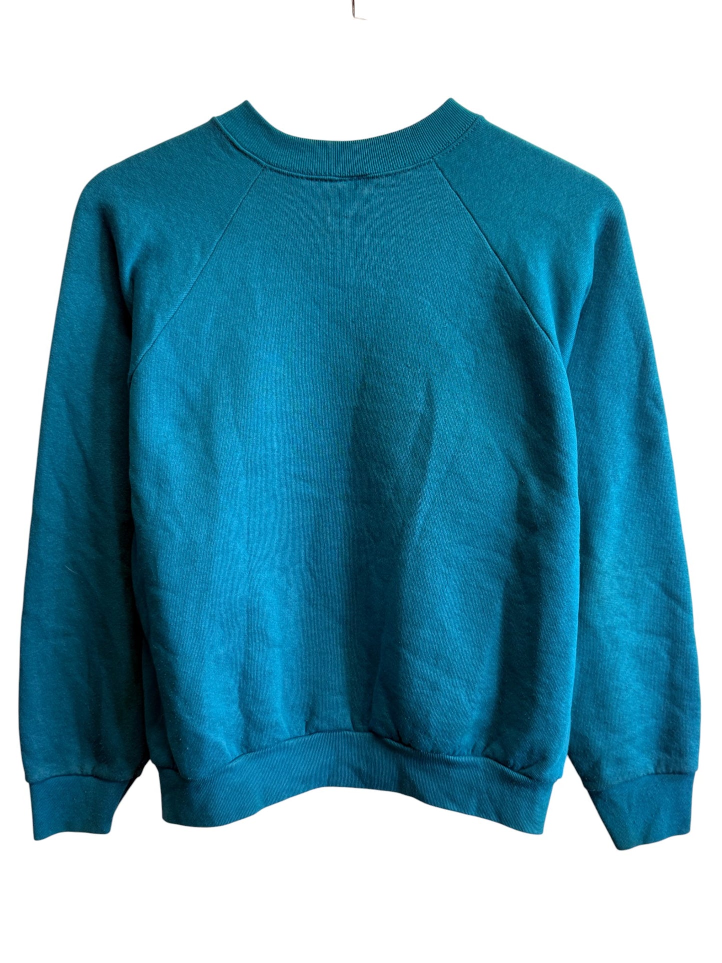 Vintage 90's Women's Fall Collage Graphic Sweater Size Medium