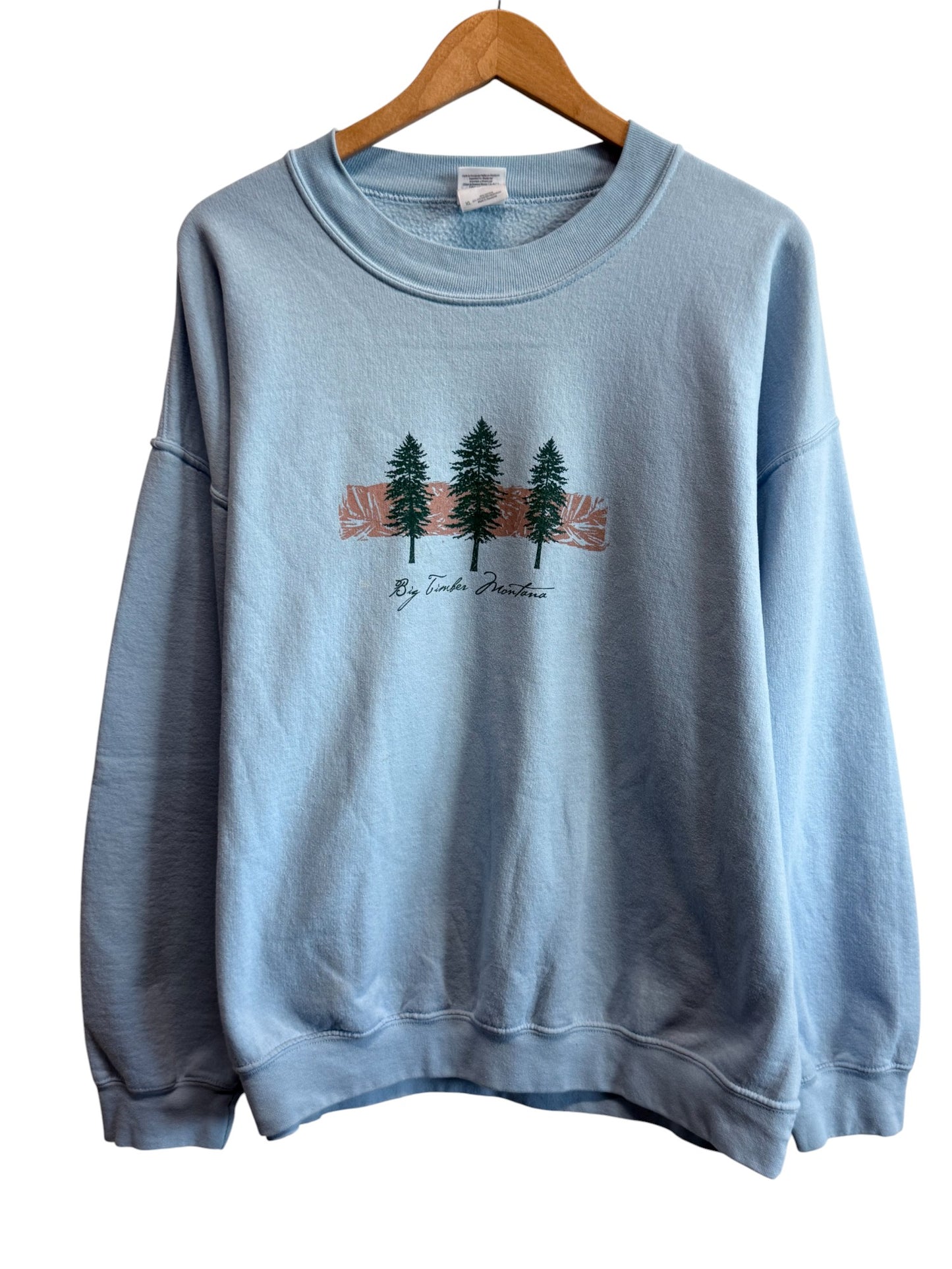 Vintage Y2K Big Timber Montana Nature Sweater Size XL