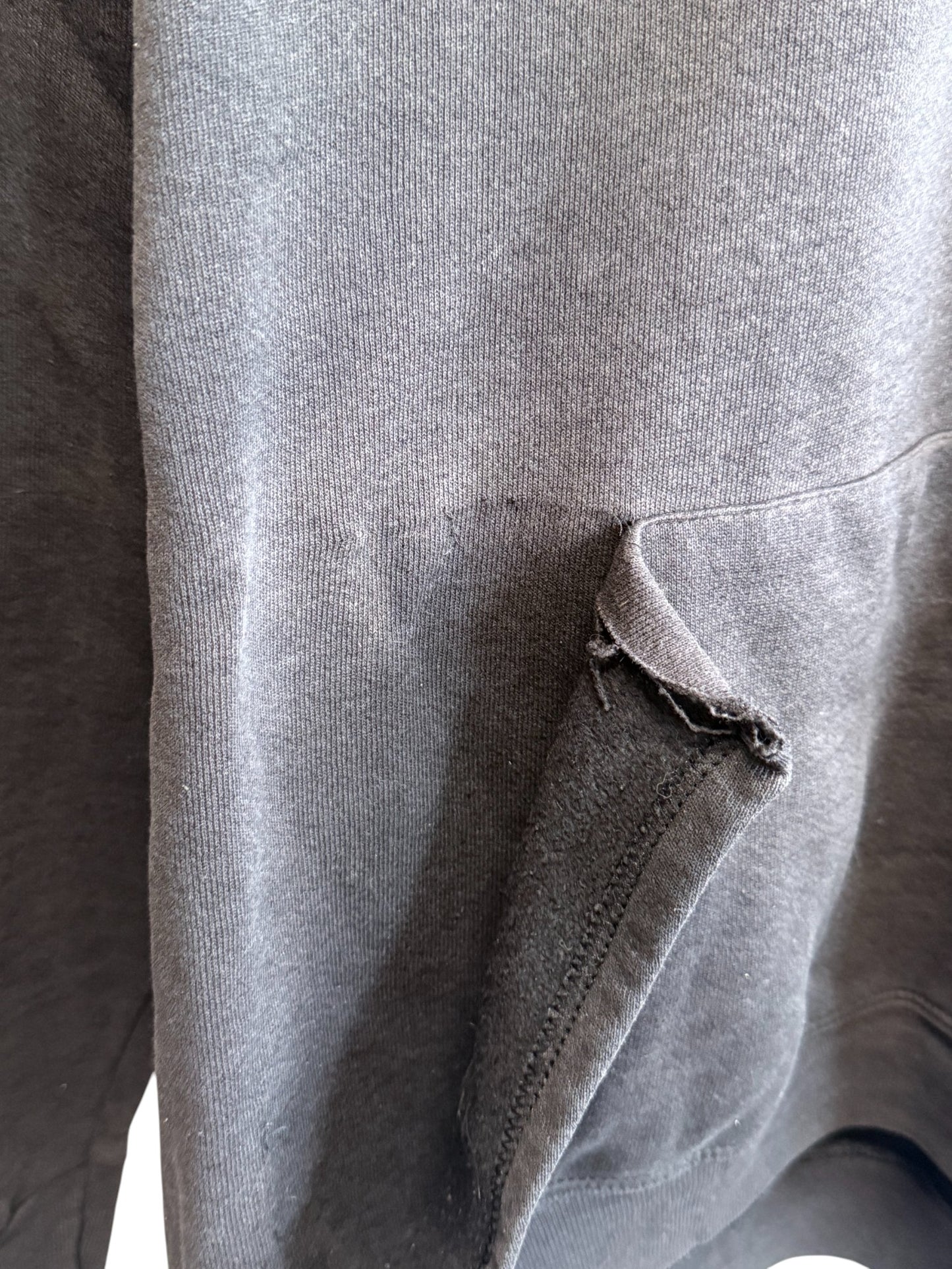 Vintage Harley Davidson Santa Fe New Mexico Faded Black Hoodie Size Large