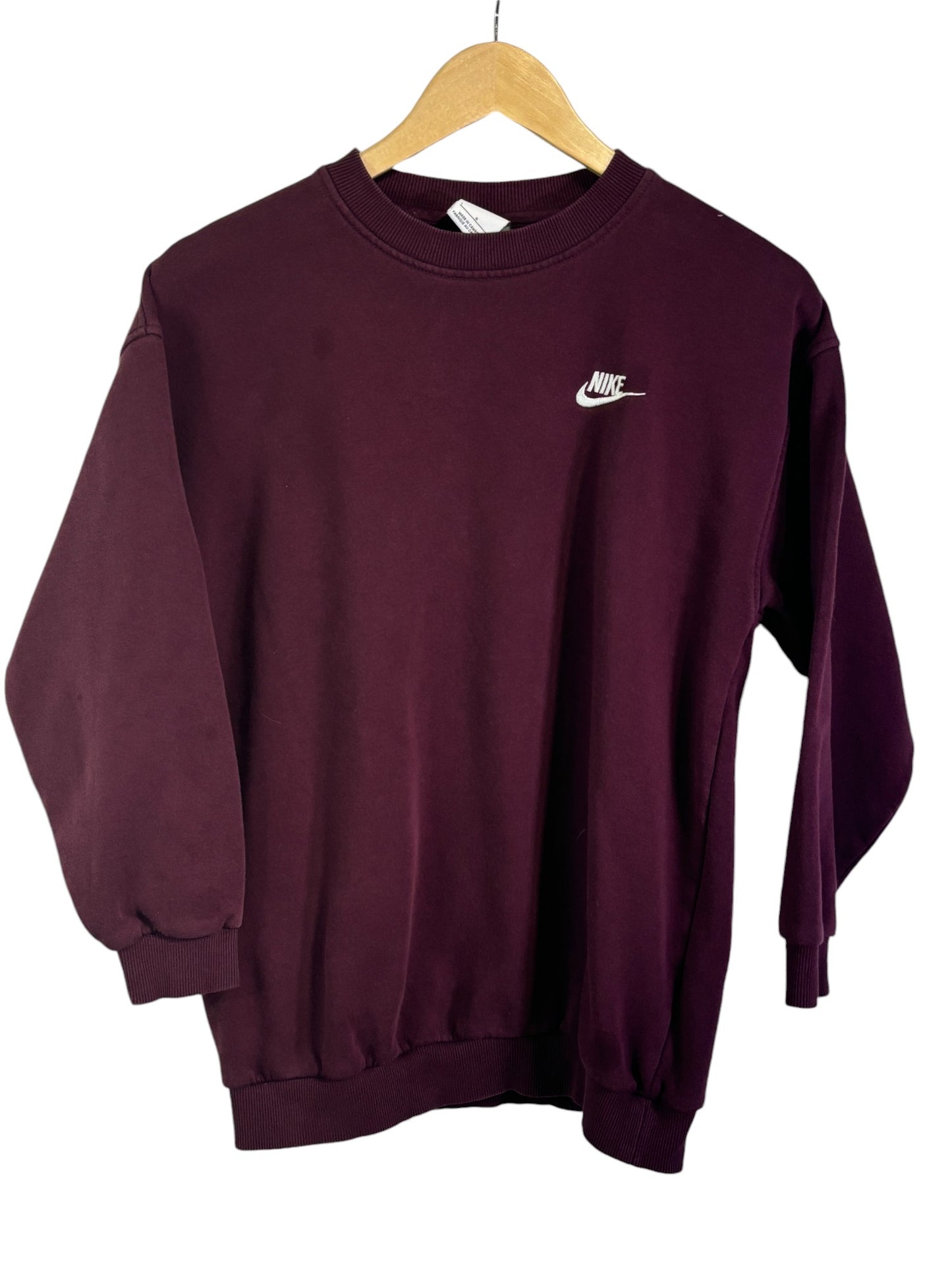 Nike Futura Classic Logo Swoosh Crewneck Sweater Size Large (Youth)