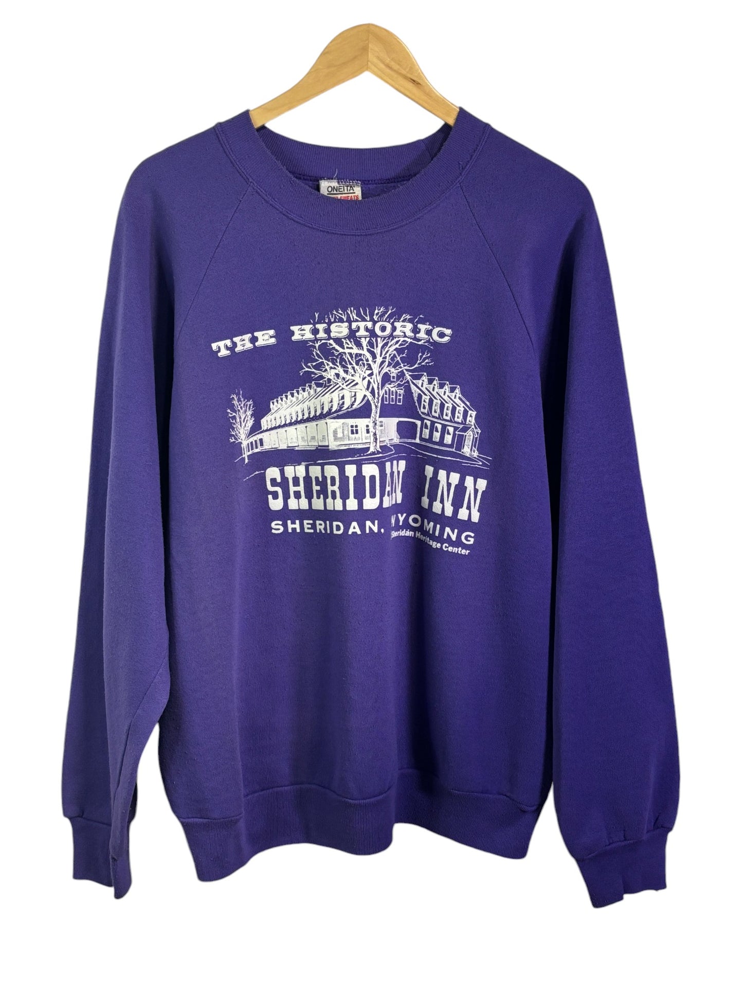 Vintage 90's Sheridan Inn Wyoming Crewneck Sweater Size XL