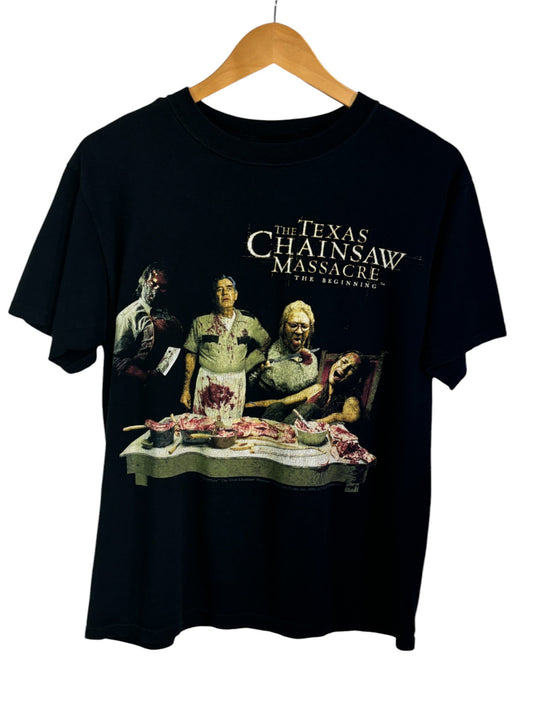 Vintage 00's Texas Chainsaw Massacre the Beginning Movie Tee Size Medium