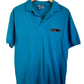 Vintage 90's Porsche 911 Embroidered Polo Shirt Size Medium