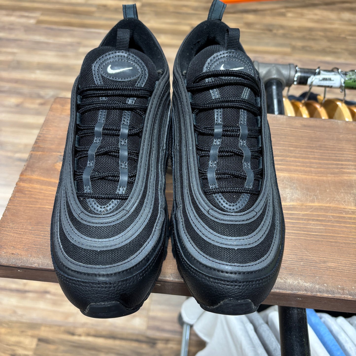 Nike Air Max 97 'Black White Anthracite' Size 10