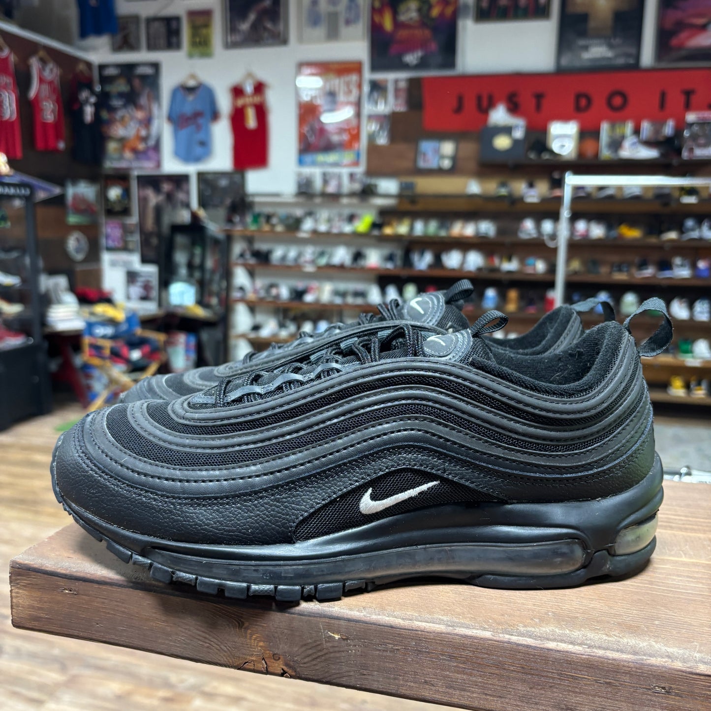 Nike Air Max 97 'Black White Anthracite' Size 10