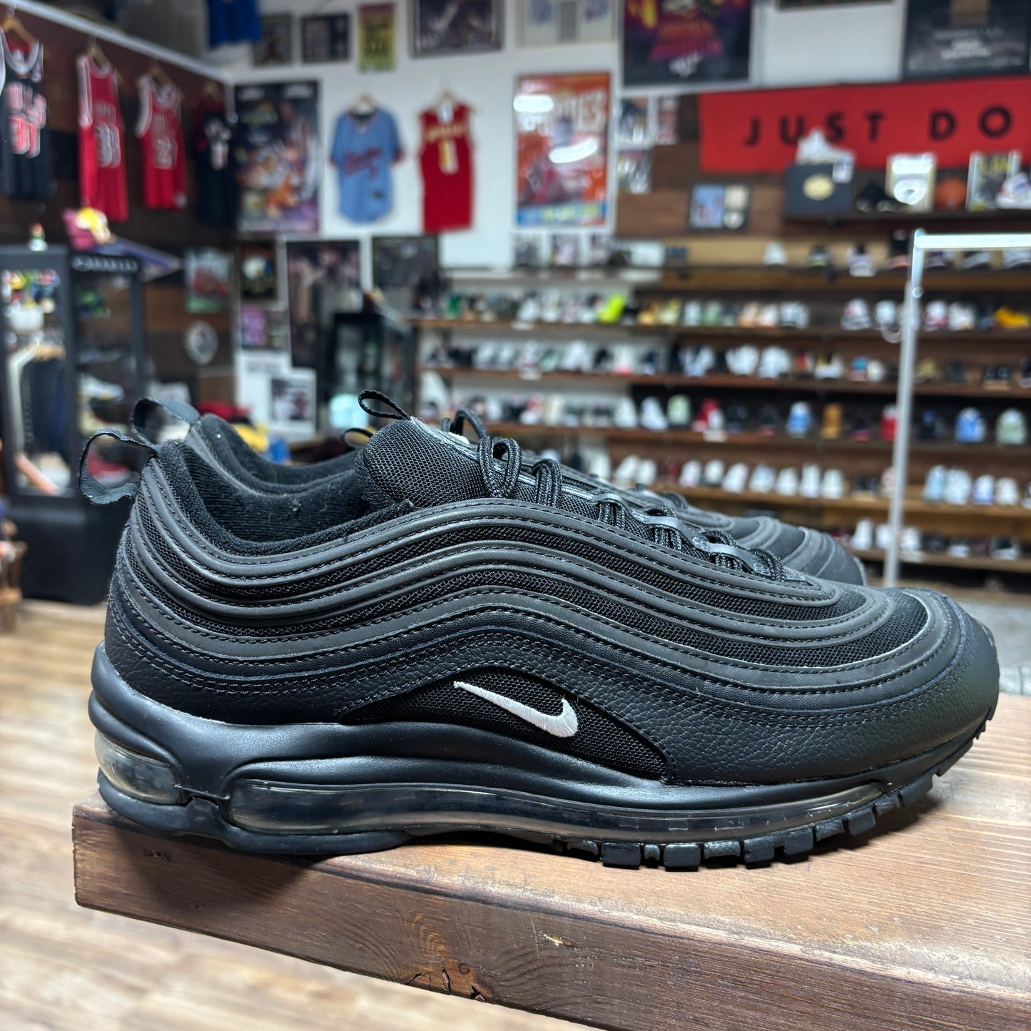 Nike Air Max 97 'Black White Anthracite' Size 10
