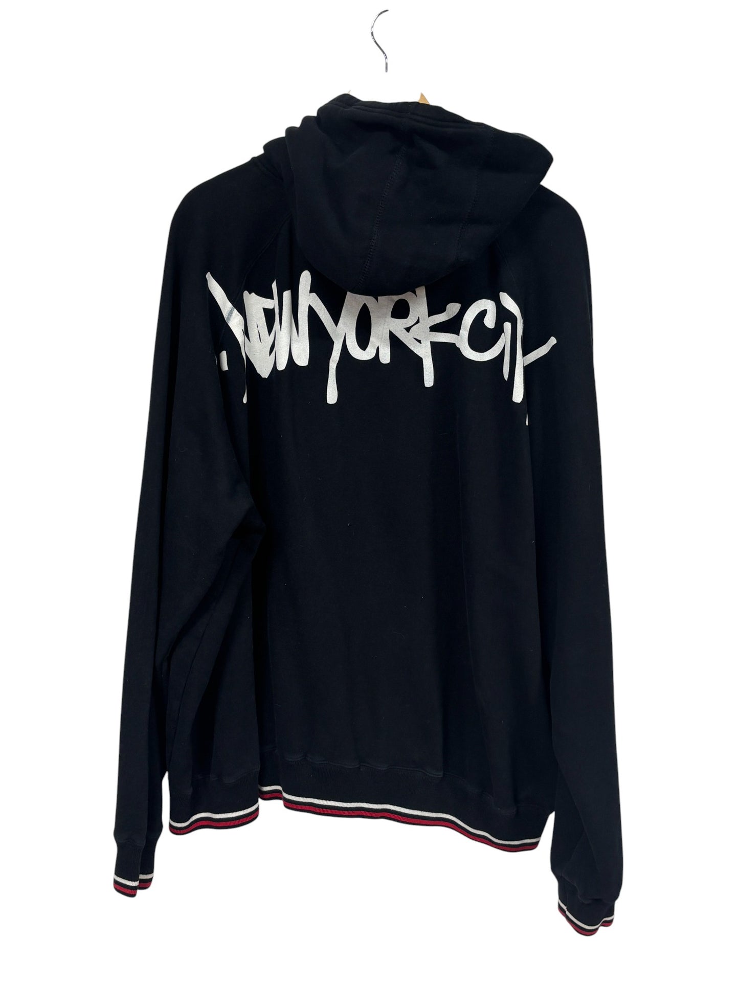 Vintage Y2K Ecko Unlimited Classic Logo Zip Up Hoodie Size 3XL