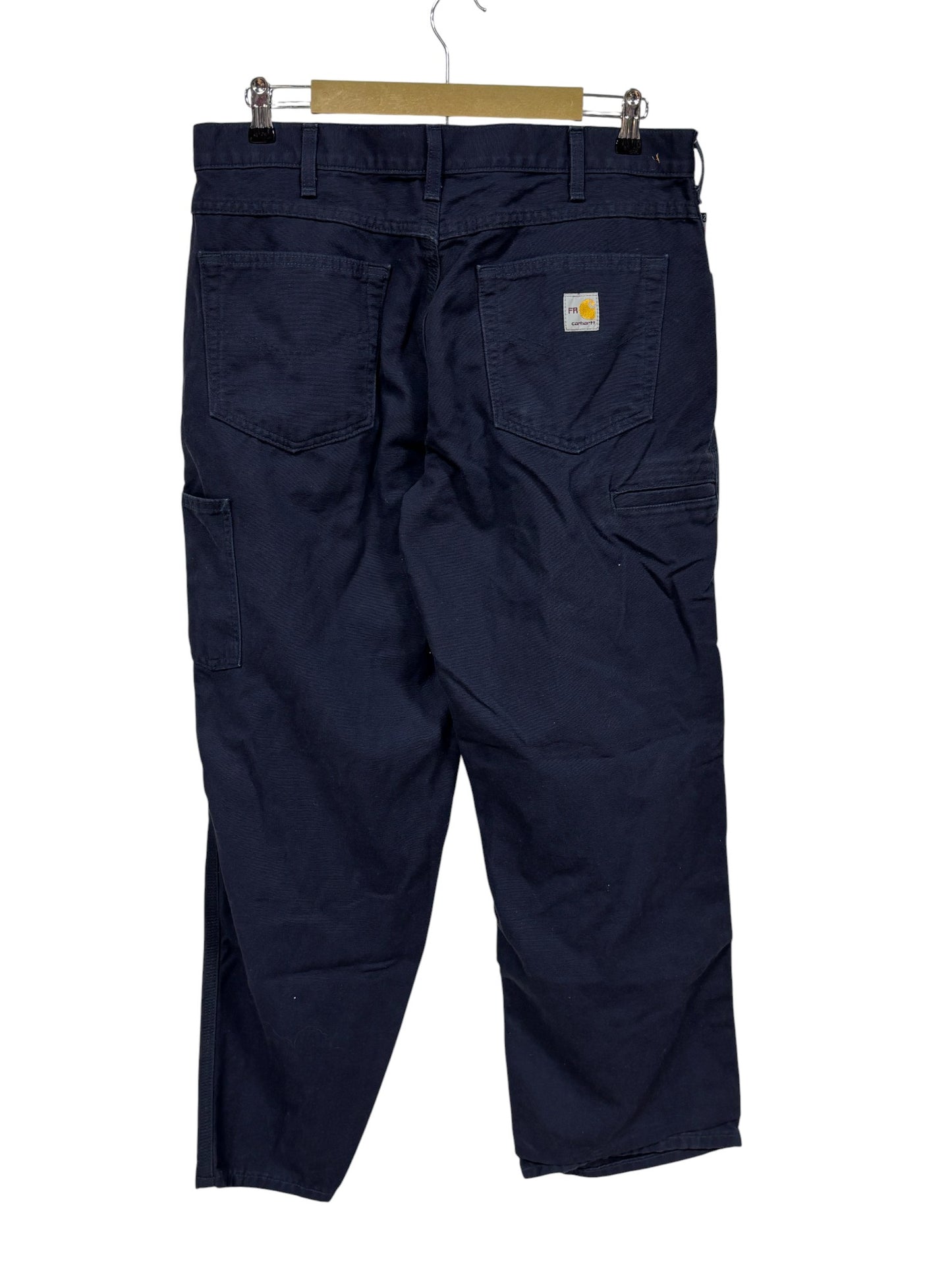 Carhartt Navy Blue FR Carpenter Pants Size 34x30
