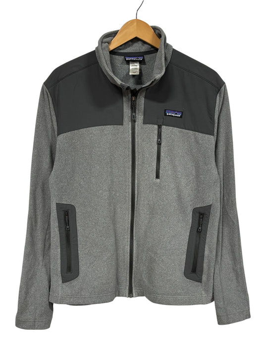 Patagonia Grey Better Sweater Full Zip Fleece Size Large