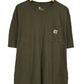 Carhartt Green Classic Logo Pocket Tee Size XL