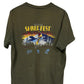 Vintage Bozeman Montana Bridger Bowl Shredfest Snowboard Tee Size Large