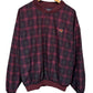 Vintage Wrangler Twenty X Plaid Windbreaker Pullover Jacket Size Large