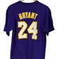 Vintage Y2K Adidas Kobe Bryant Lakers Graphic Tee Size Medium