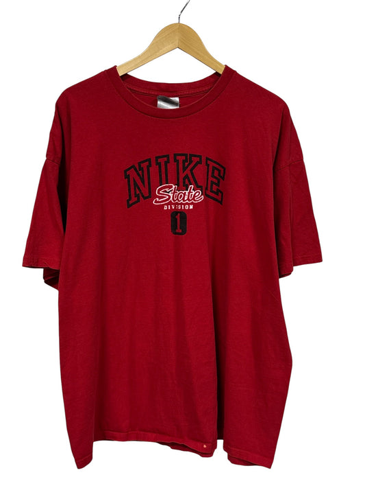 Vintage Y2K Nike State Division Graphic Tee Size XXL