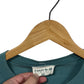 Vintage 90's Rocke Gear Classic Logo Overdyed Green Shirt Size Medium