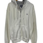 Champion White Zip Up Hoodie Size Medium