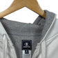 Champion White Zip Up Hoodie Size Medium