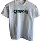 Vintage 90's Crayola Crayons Logo Graphic Tee Size Small (Youth Large)