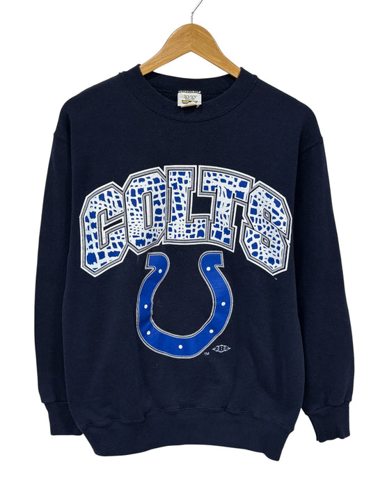 Vintage 90's Indianapolis Colts NFL Logo Crewneck Sweater Size Medium