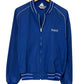 Vintage 80's Swingster Funk's G Blue Zip Up Jacket Size Large