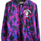 Bape Bathing Ape Purple Camo Coach Jacket Size Large
