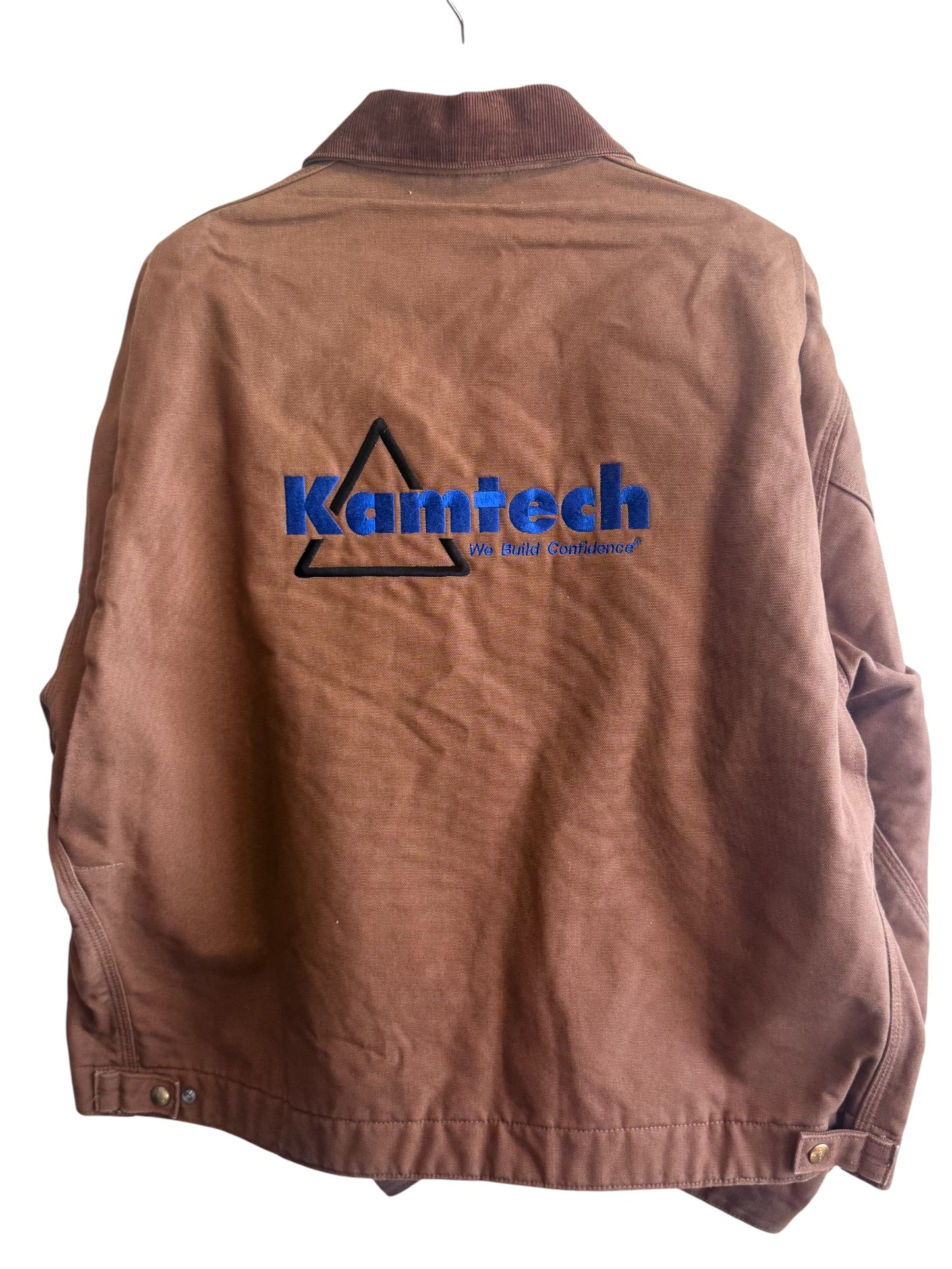 Vintage Carhartt Brown Detroit J01 BRN Jacket Size XL