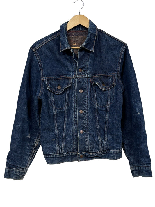 Vintage 70's Levi's Big E Denim Trucker Jacket Size Medium