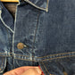 Vintage 70's Levi's Big E Denim Trucker Jacket Size Medium