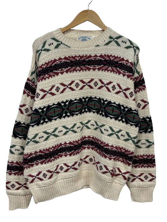 Vintage 90's Hampton Bay Trading Company Knit Sweater Size Large