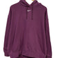 Nike Purple Center Swoosh Hoodie Size Large