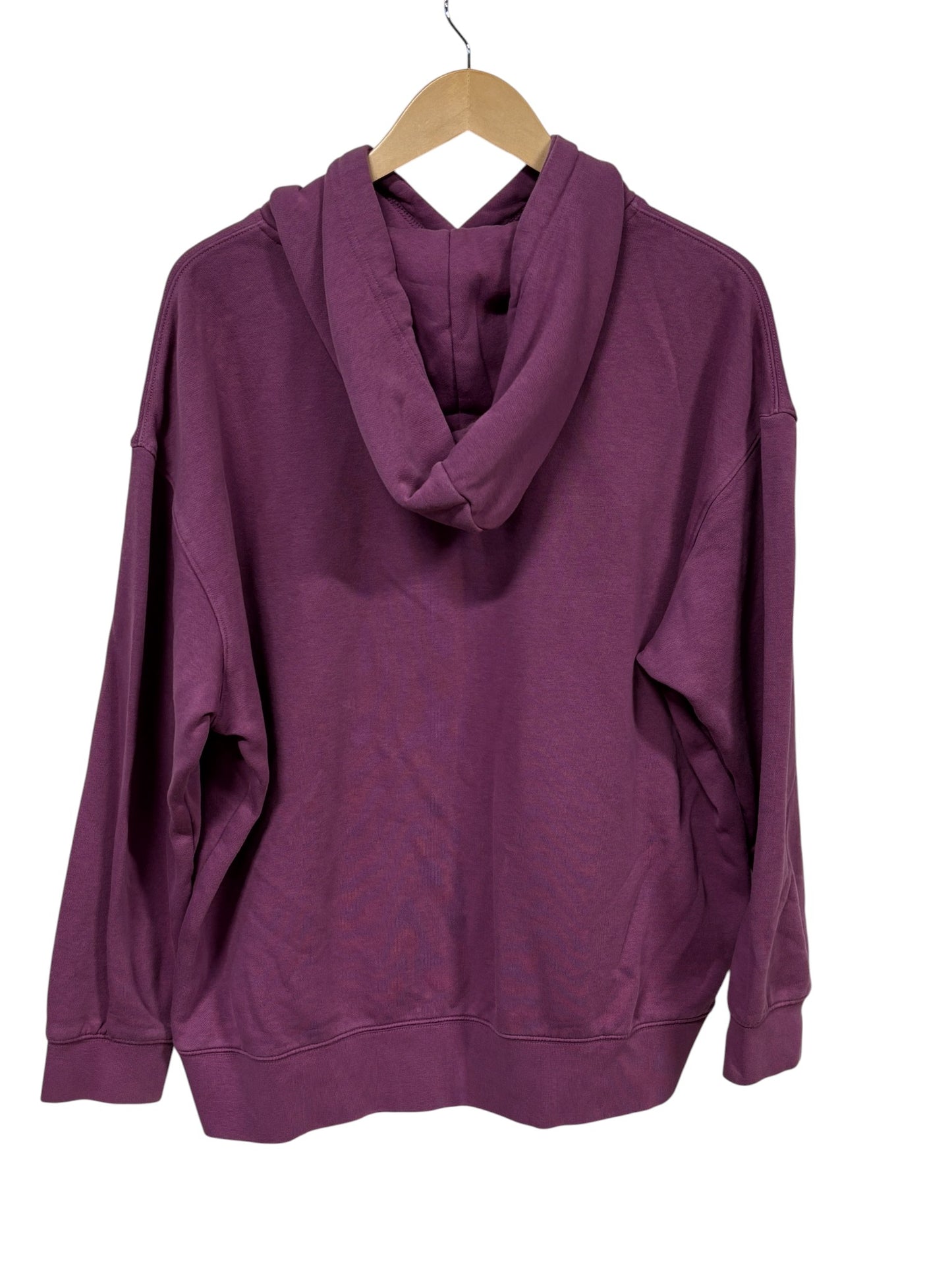 Nike Purple Center Swoosh Hoodie Size Large