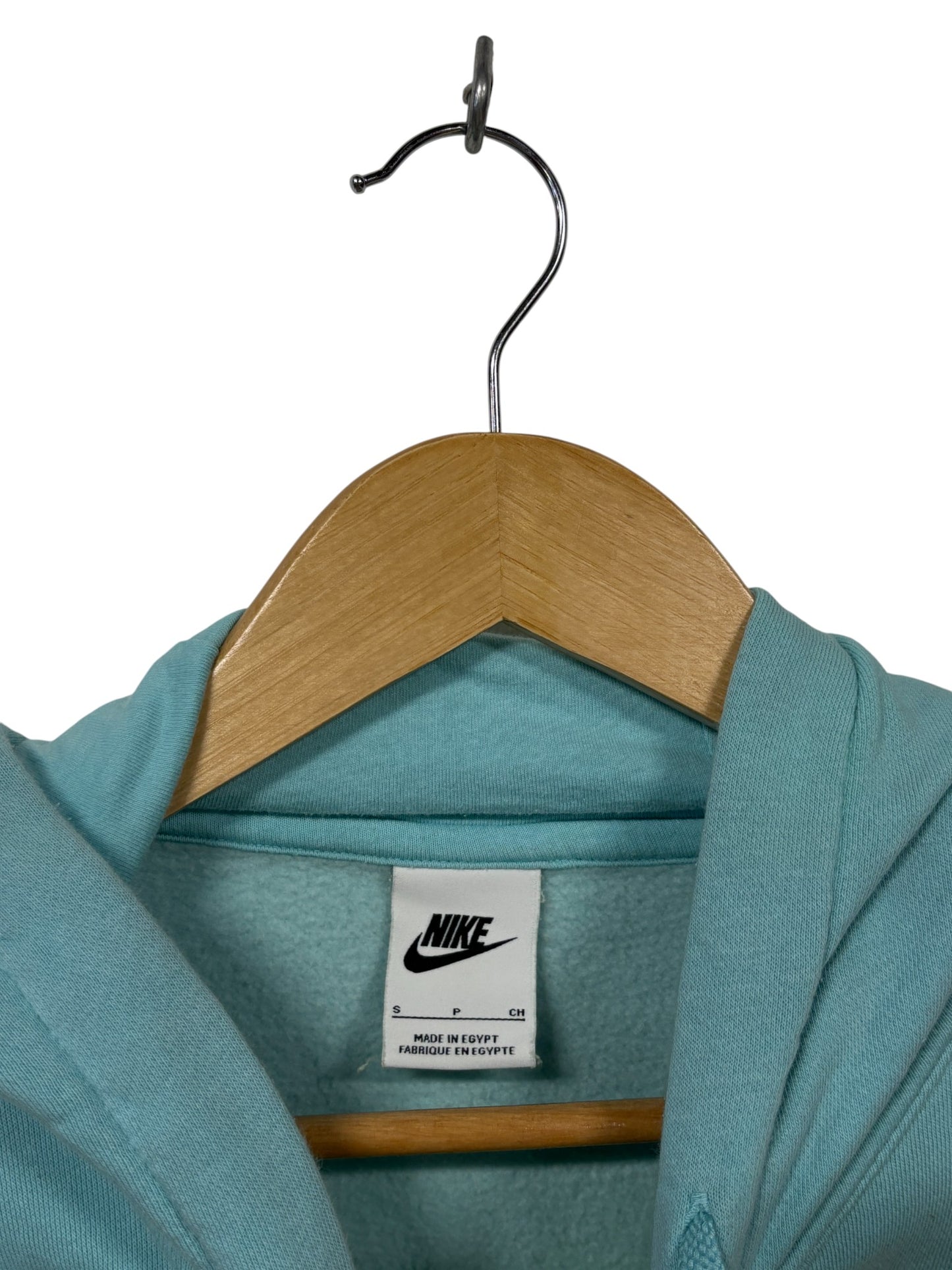 Nike Multicolor Small Swoosh Logo Hoodie Size Small