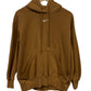 Nike Brown Center Swoosh Hoodie Size Small