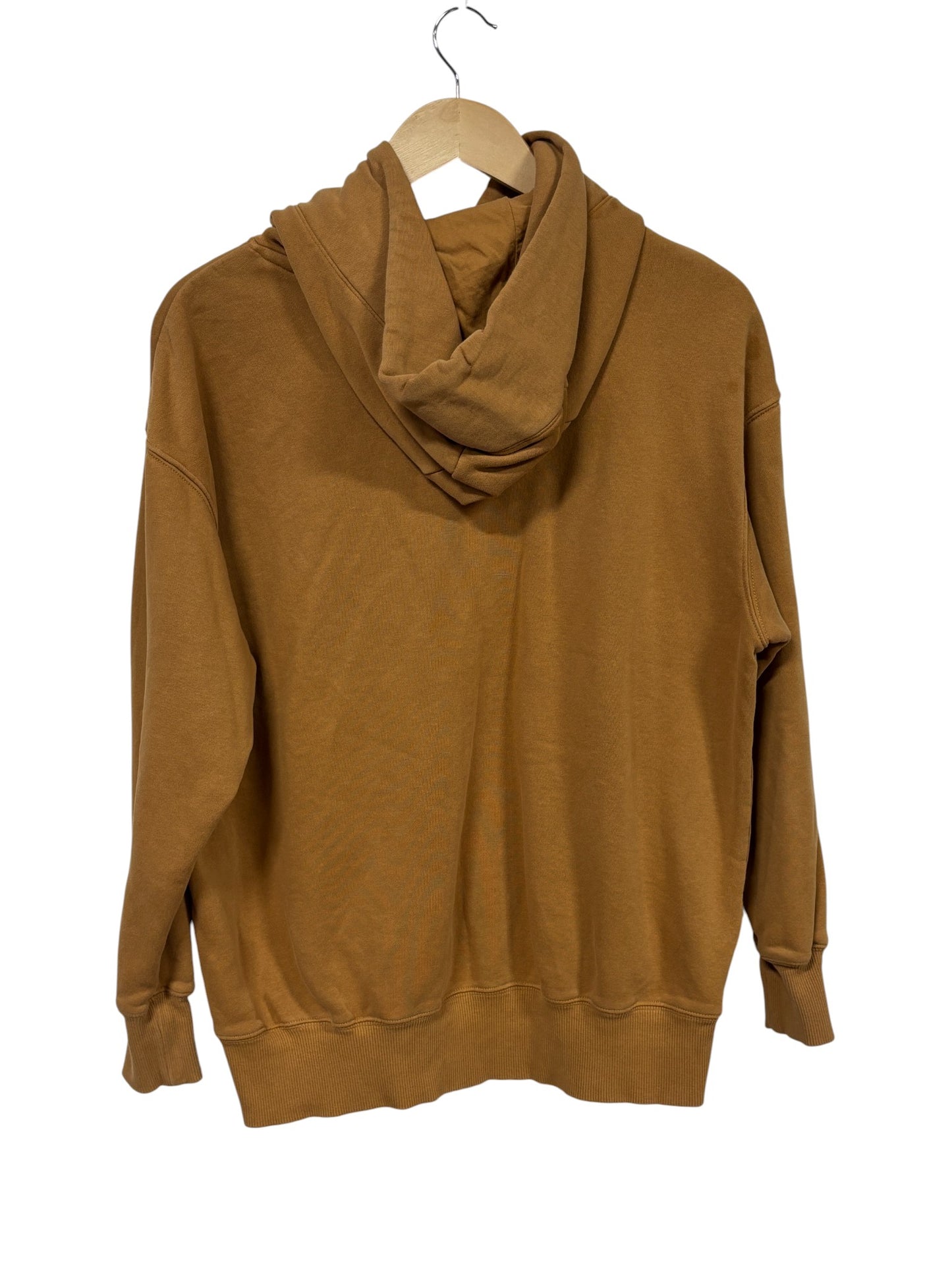 Nike Brown Center Swoosh Hoodie Size Small