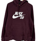 Nike SB Classic Logo Maroon Hoodie Size XL