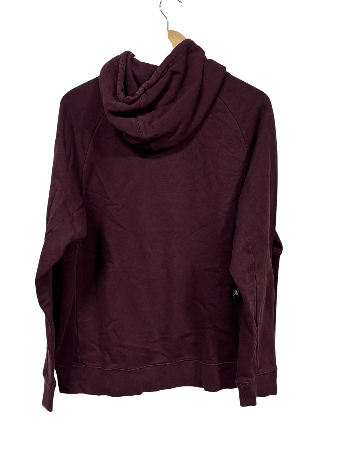 Nike SB Classic Logo Maroon Hoodie Size XL