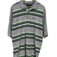 Vintage Y2K Sean John Striped Grey Polo Size XXL