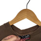 Vintage Y2K Billabong Surf Logo Brown Graphic Tee Size Large