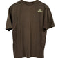 Vintage Y2K Billabong Surf Logo Brown Graphic Tee Size Large