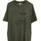 Harley Davidson Boston Massachusetts Biker Graphic Tee Size XL