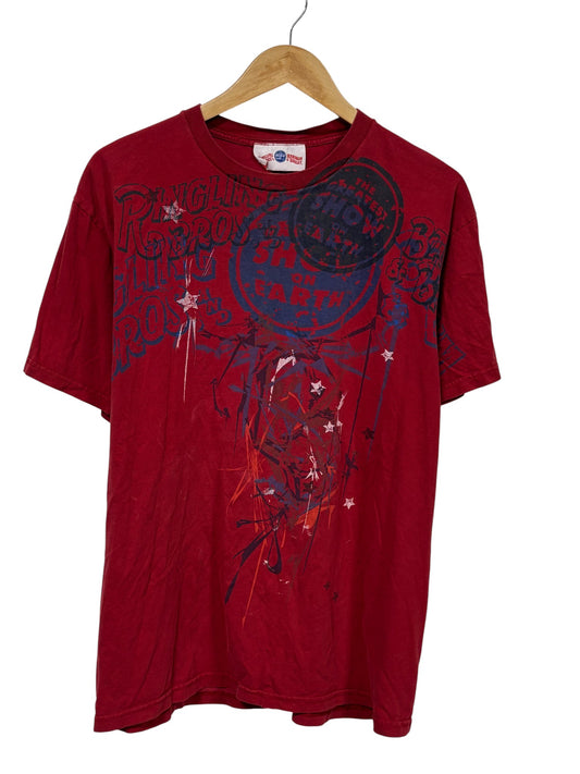 Vintage Ringling Bros Circus Greatest Show on Earth Graphic Tee Size Large