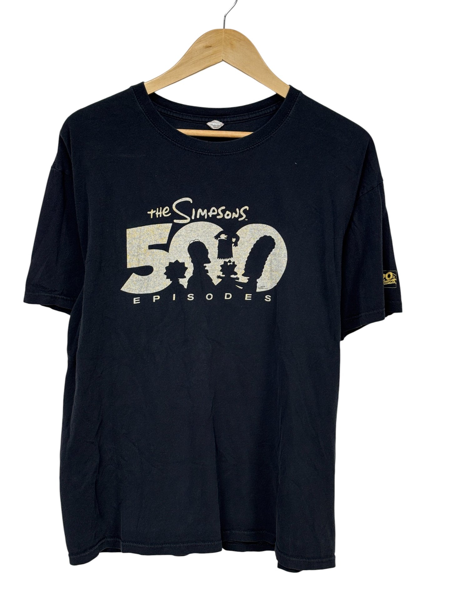 The Simpsons 500th Episode Television Promo Tee Size Large