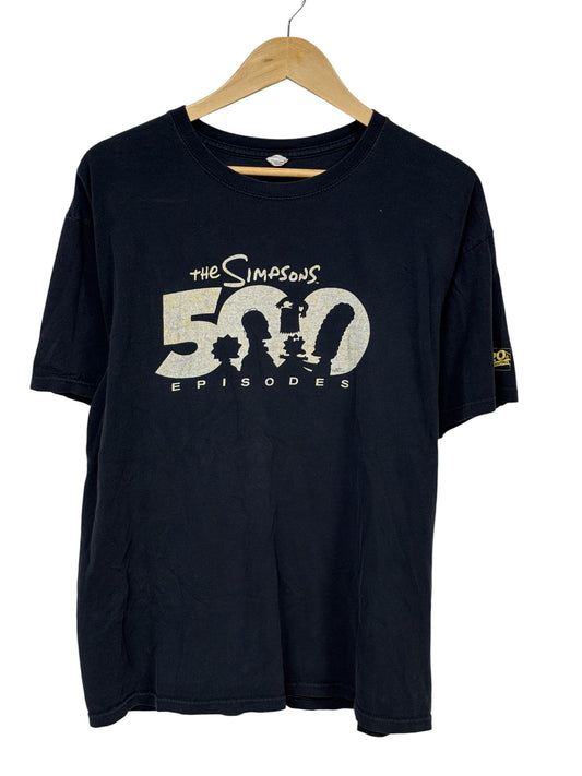 The Simpsons 500th Episode Television Promo Tee Size Large