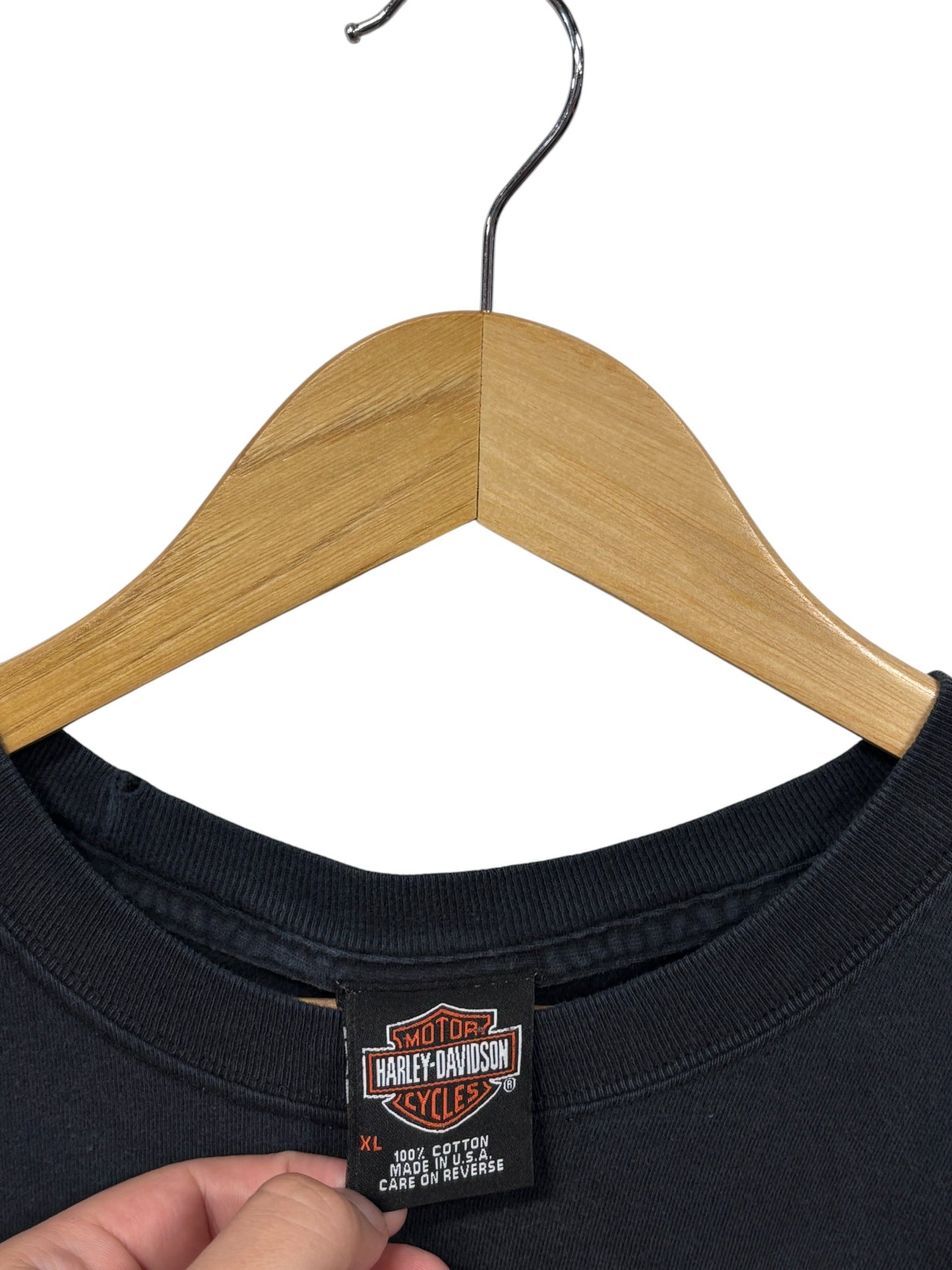 Harley Davidson Sevilla Spain Biker Graphic Tee Size XL