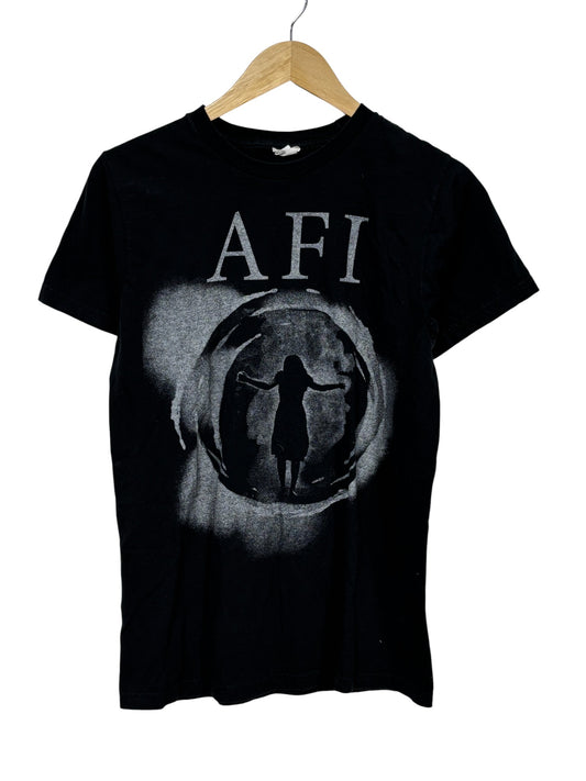 Vintage Y2K AFI Burials Alternative Emo Band Graphic Tee Size Medium