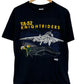 Vintage 90's Va-52 Knightriders Fighter Jet Graphic Tee Size Large