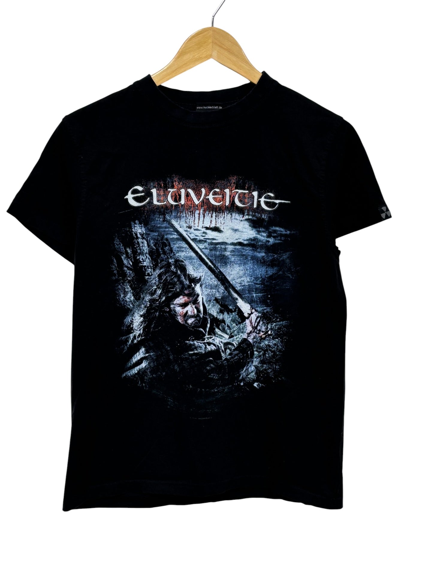 Vintage Y2K Eluveitie Band Graphic Tee Size Small