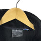 Vintage 90's Grizzly Bear Fishing Black Fleece Zip Up Jacket Size XL