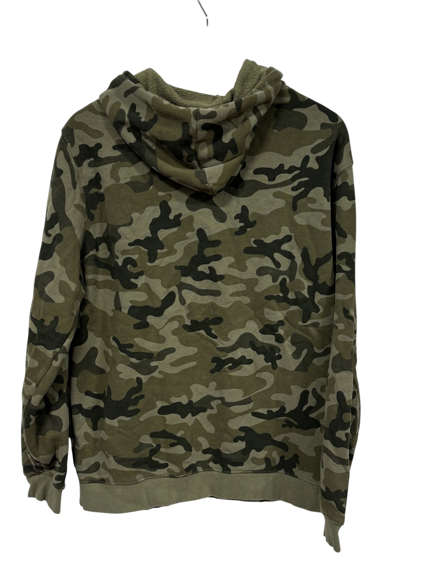 GAP Brand Classic Logo Camo Hoodie Size Medium